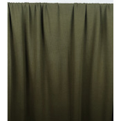 Tissu Maille Cote 2x2 100 % Coton Kaki