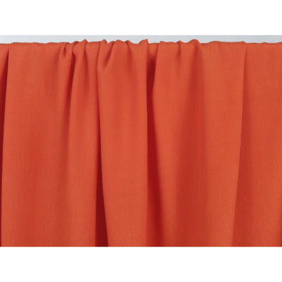 Tissu Crepe 100 % Viscose ISA Orange