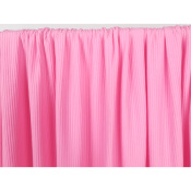 Tissu Maille Cote 3x3 Rose Bubble