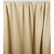 Tissu Maille Jersey 100 % Lin Champagne