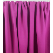 Tissu Maille Molleton Mélange Coton Framboise