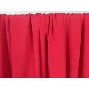 Tissu Crepe 100 % Viscose VAL Rouge
