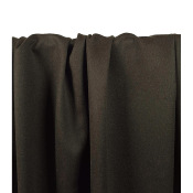 Tissu Flanelle Tailleur 100 % Laine Choco Foncé