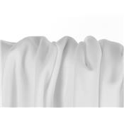 Coupon Maille Interlock 100 % Coton Blanc 60 cm x 155 cm