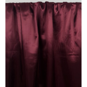 Tissu Doublure Sergé Viscose Bordeaux