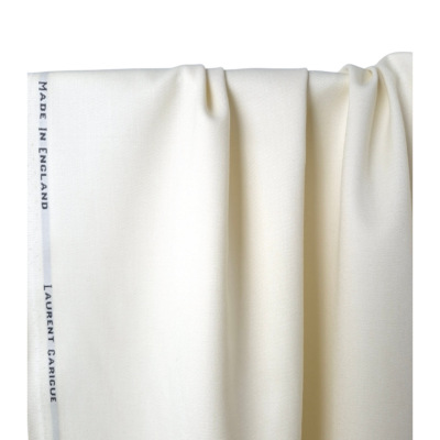 Tissu Canvas 100 % Laine Lait