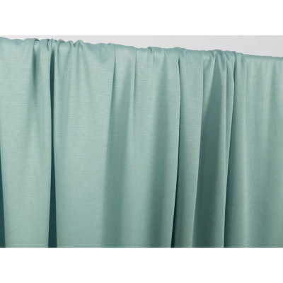 Tissu Maille Interlock 100 % Coton Mercerisé Céladon