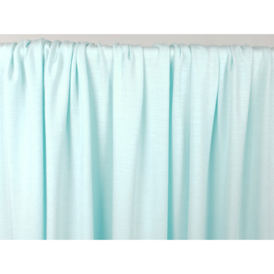 Tissu Maille Jersey Bambou Bleu Ciel
