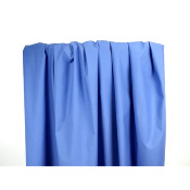 Coupon Sergé Coton Stretch SAM Bleu Azur 50 cm x 140 cm