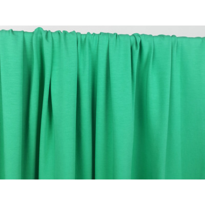Tissu Maille Jersey Mélange Tencel Vert
