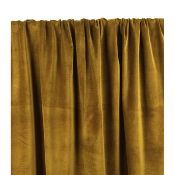 Tissu Velours Ras 100 % Coton Camel
