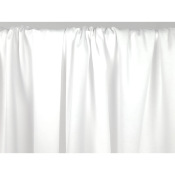 Tissu Maille Interlock 100 % Coton Blanc