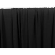 Tissu Maille Jersey Lyocell / Elasthanne Noir