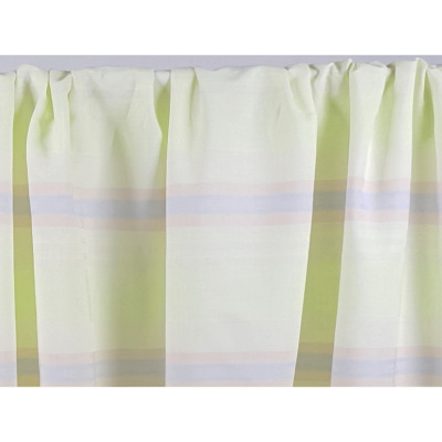 Tissu Toile 100 % Coton Rayures Irrégulières Multi-Co