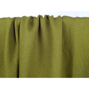 Tissu Toile Mélange Lin / Viscose EVE Olive