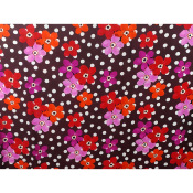 Tissu Popeline Viscose Ecovero Groovy Polka