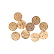 Bouton Rond Bois 12 mm