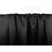 Tissu Doublure Satin Viscose Noir