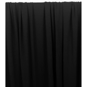 Tissu Maille Jersey Lyocell / Elasthanne Noir