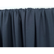 Tissu Maille Jersey Léger Coton BIO GOTS Marine