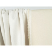 Tissu Sergé Double Face Coton / Viscose Ecru / Beige