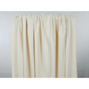 Tissu Maille Interlock 100 % Coton Bio Beige