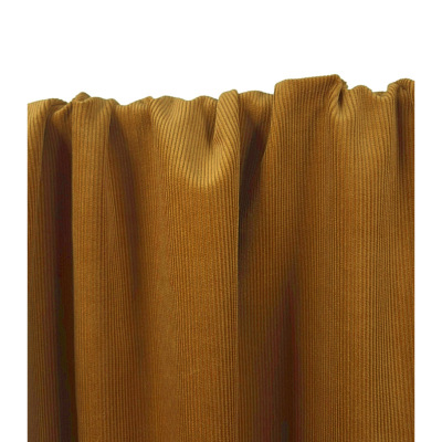 Tissu Velours Côtelé Milleraies Tabac