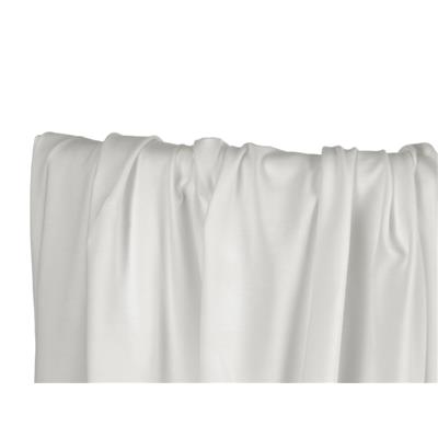 Tissu Maille Jersey Léger Coton BIO GOTS / Elasthanne Blanc