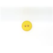 Bouton Rond Jaune 15 mm