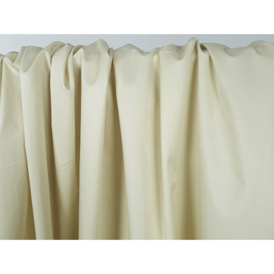 Tissu Popeline Stretch Paper Touch AMY BIO Beige