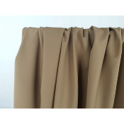 Tissu Serg Polyester Recycl / Viscose FAY Camel