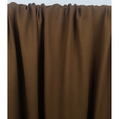 Tissu Toile Look Lin Mélange Viscose EMA Tabac