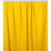 Tissu Maille Jersey Mélange Lin / Coton Jaune