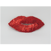 Bouche Paillette Rouge 77 mm