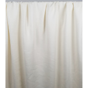 Tissu Sergé Lin / Viscose LEN Ecru