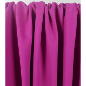 Tissu Maille Molleton Mélange Coton Framboise