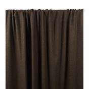 Tissu Lainage Léger Mélange Laine / Soie Tabac Moucheté Multicolore