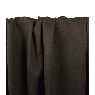Tissu Flanelle Tailleur 100 % Laine Choco Foncé