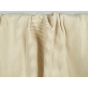 Tissu Maille Cote 2x2 100 % Coton Beige