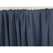 Tissu Maille Jersey Mélange Modal Bleu