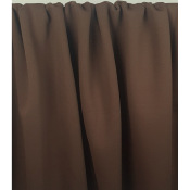 Tissu Maille Molleton Gratté ZAC Mélange Coton Chocolat