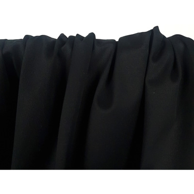 Tissu Sergé Stretch NIL BIO Noir