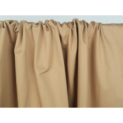 Tissu Sergé Stretch NIL Camel Clair