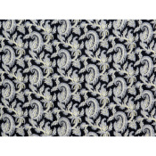 Tissu Voile de Viscose Cachemire Gris / Jaune