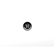 Bouton Rond Noir 11 mm