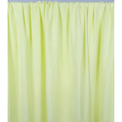 Tissu Maille Jersey Eponge Jaune Citron