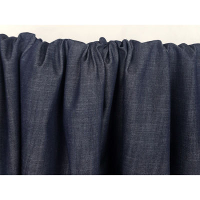 Tissu Denim 100 % Coton Bleu Brut 