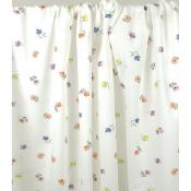 Tissu Popeline 100 % Coton Fleurs 