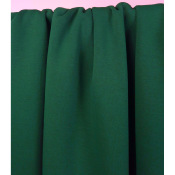 Tissu Maille Molleton Gratt ZAC Mlange Coton Vert Sapin