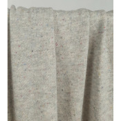 Tissu Maille Molleton Gris Chiné Moucheté